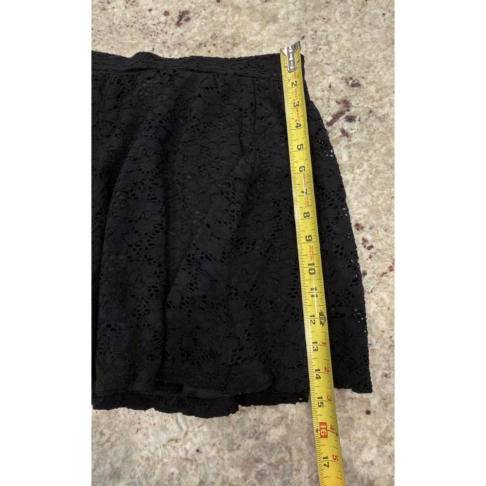 Joe Benbasset Black Lace Skater Skirt Women's‎ Size S - Picture 5 of 5